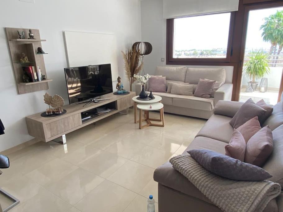 Privatunterkunft Mit Grosser Poolanlage, Meerblick Dehesa de Campoamor  외부 사진